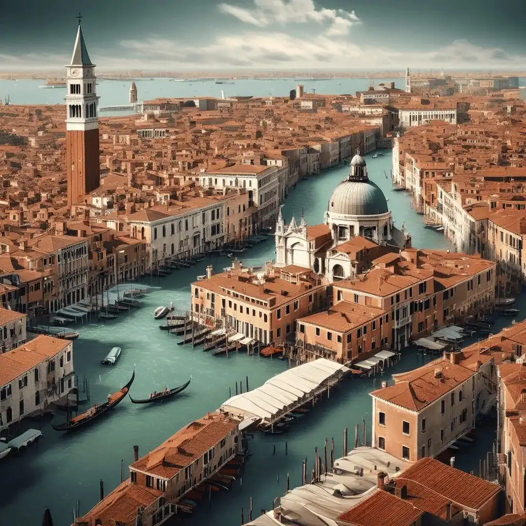Channels in Venice – Giacomo Favretto