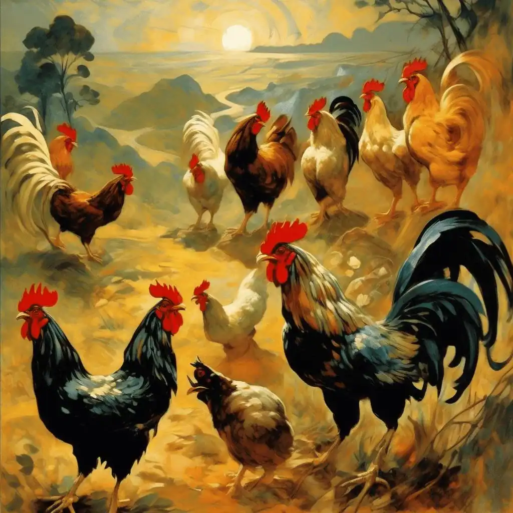 Before the rooster crows (by Cesare Pavese, cover art) – Ferenc Pinter