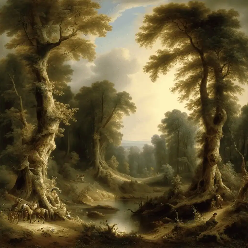 Forest View – Barend Cornelis Koekkoek